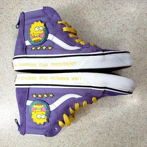 Vans Sk8-Hi The Simpsons Lisa sz 3 Kids